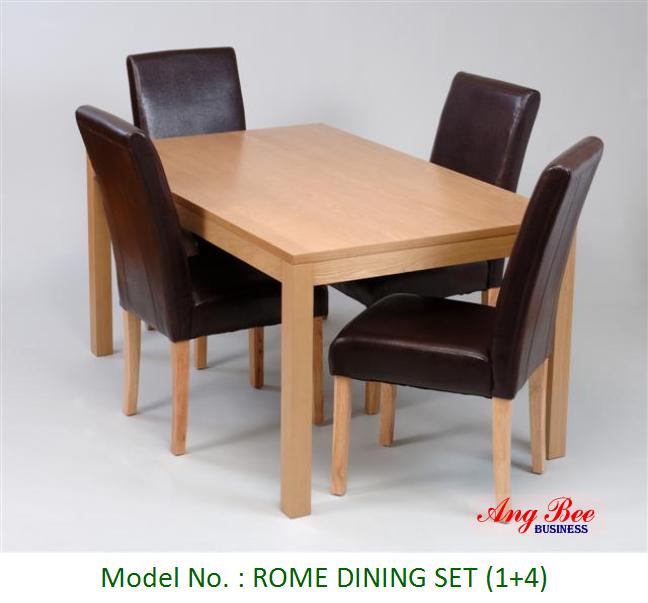 ROME DINING SET (1+4)